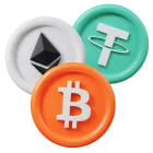 All cryptocurrencies are supported at Raja Bets Online Casino
